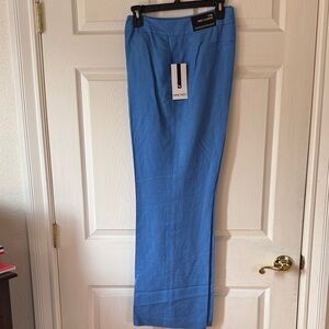 Nine West Women's Blue Straight Leg Pants